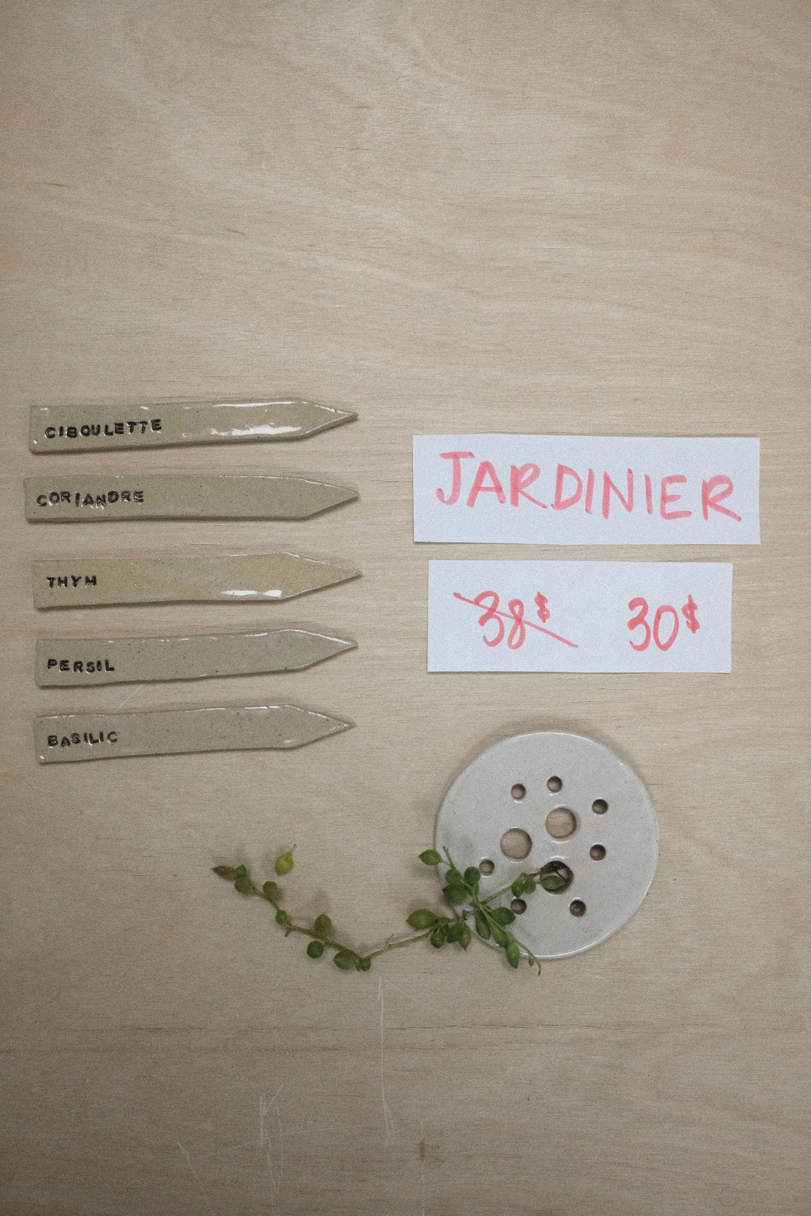 Offre de noël JARDINIER